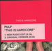 Pulp This Is Hardcore UK Promo CD single (CD5 / 5") CIDDJ695