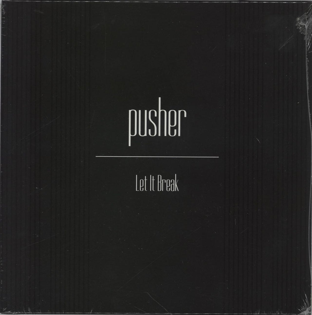 Pusher Let It Break - White Vinyl - Sealed UK 7" vinyl single (7 inch record / 45) PUSHER01