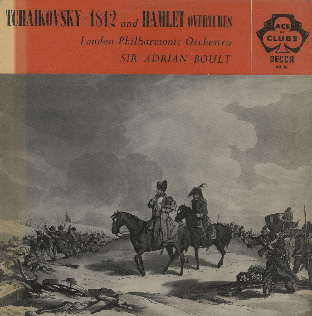 Pyotr Ilyich Tchaikovsky 1812 And Hamlet Overtures UK vinyl LP album (LP record) ACL10