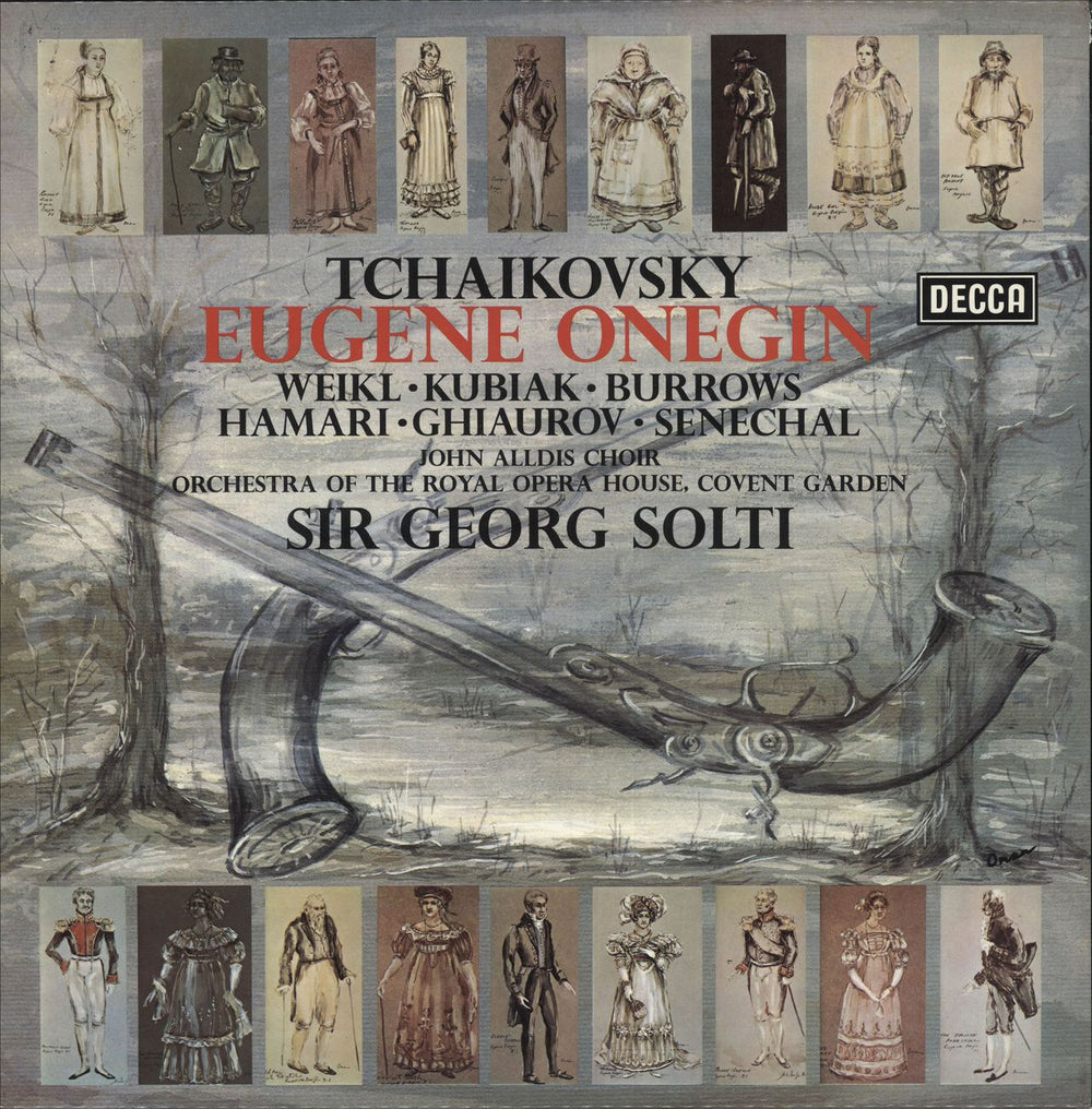 Pyotr Ilyich Tchaikovsky Tchaikovsky: Eugene Onegin UK Vinyl Box Set SET596/8