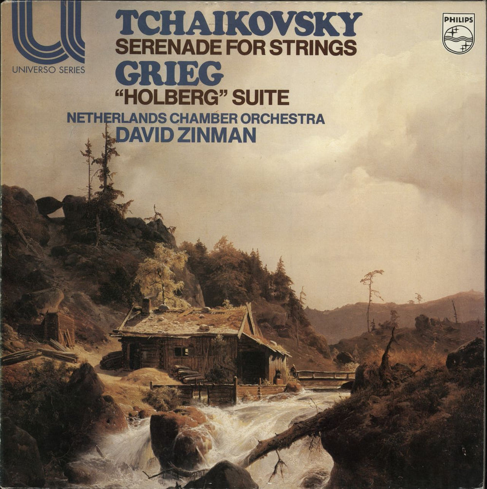 Pyotr Ilyich Tchaikovsky Tchaikovsky: Serenade For Strings / Grieg: Holberg Suite UK vinyl LP album (LP record) 6580102