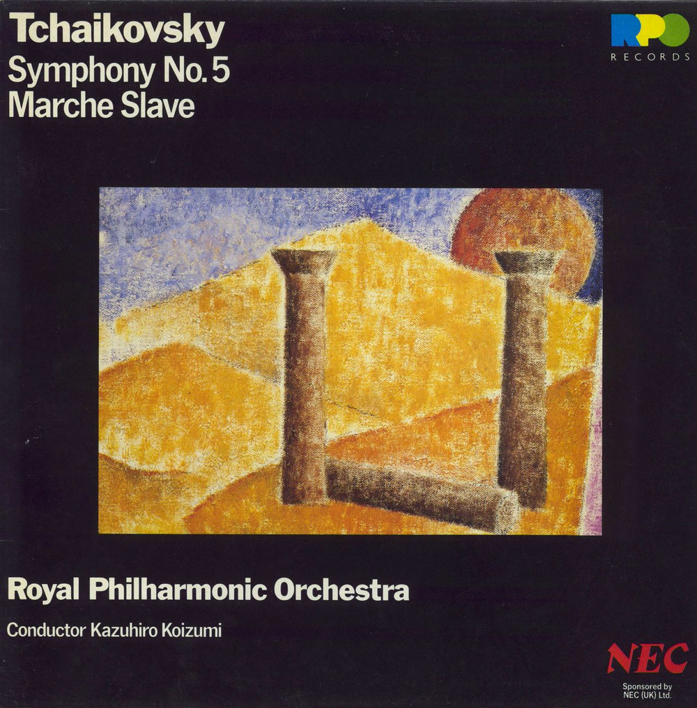 Pyotr Ilyich Tchaikovsky Tchaikovsky: Symphony No.5 / Marche Slave UK vinyl LP album (LP record) RPO8011