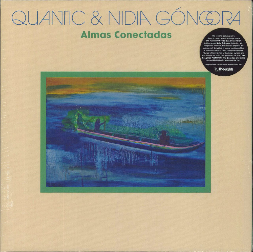 Quantic Almas Conectadas - Blue Vinyl - Sealed UK vinyl LP album (LP record) TRULP405