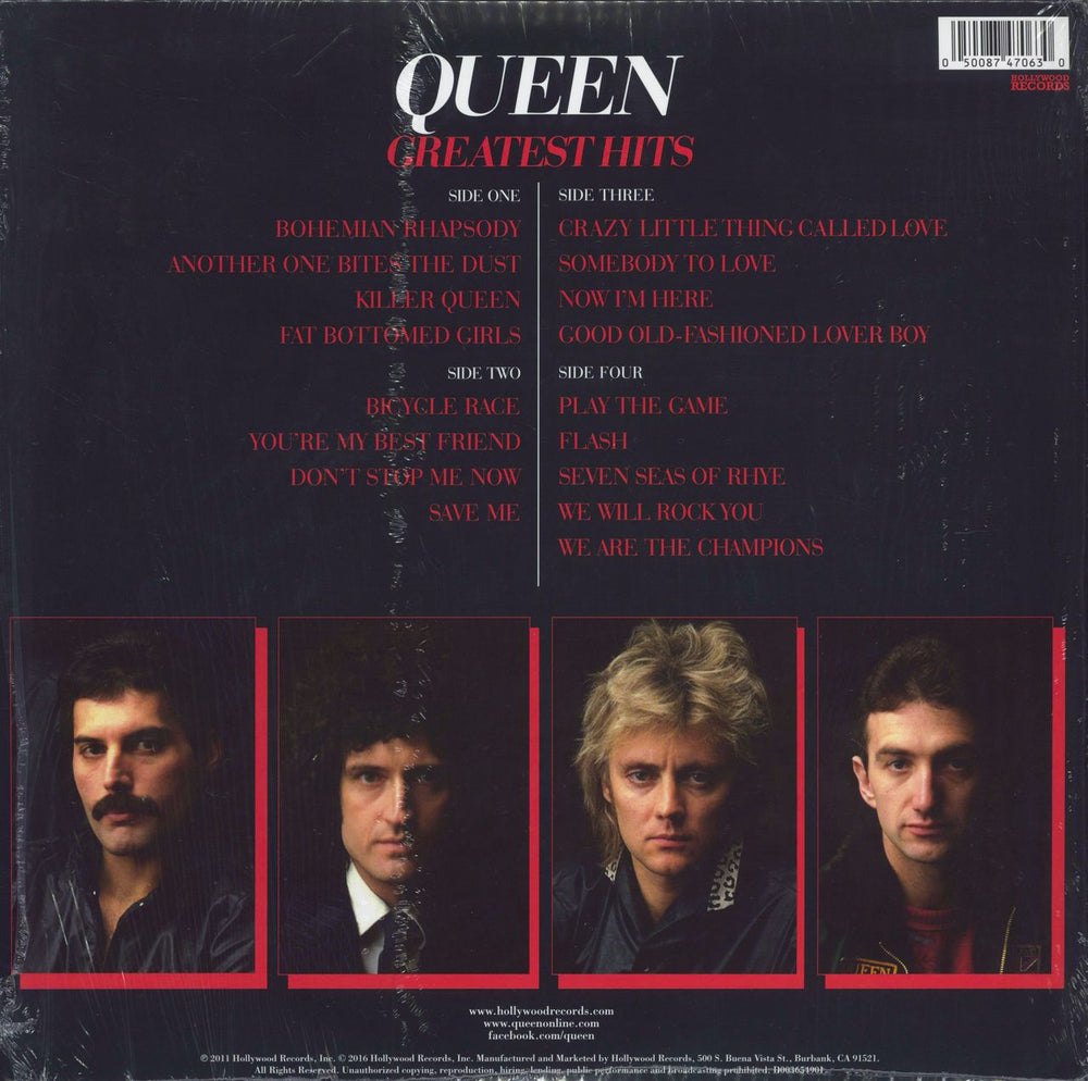 Queen Greatest Hits: Target exclusive - Red Vinyl US 2-LP vinyl record set (Double LP Album) QUE2LGR780487