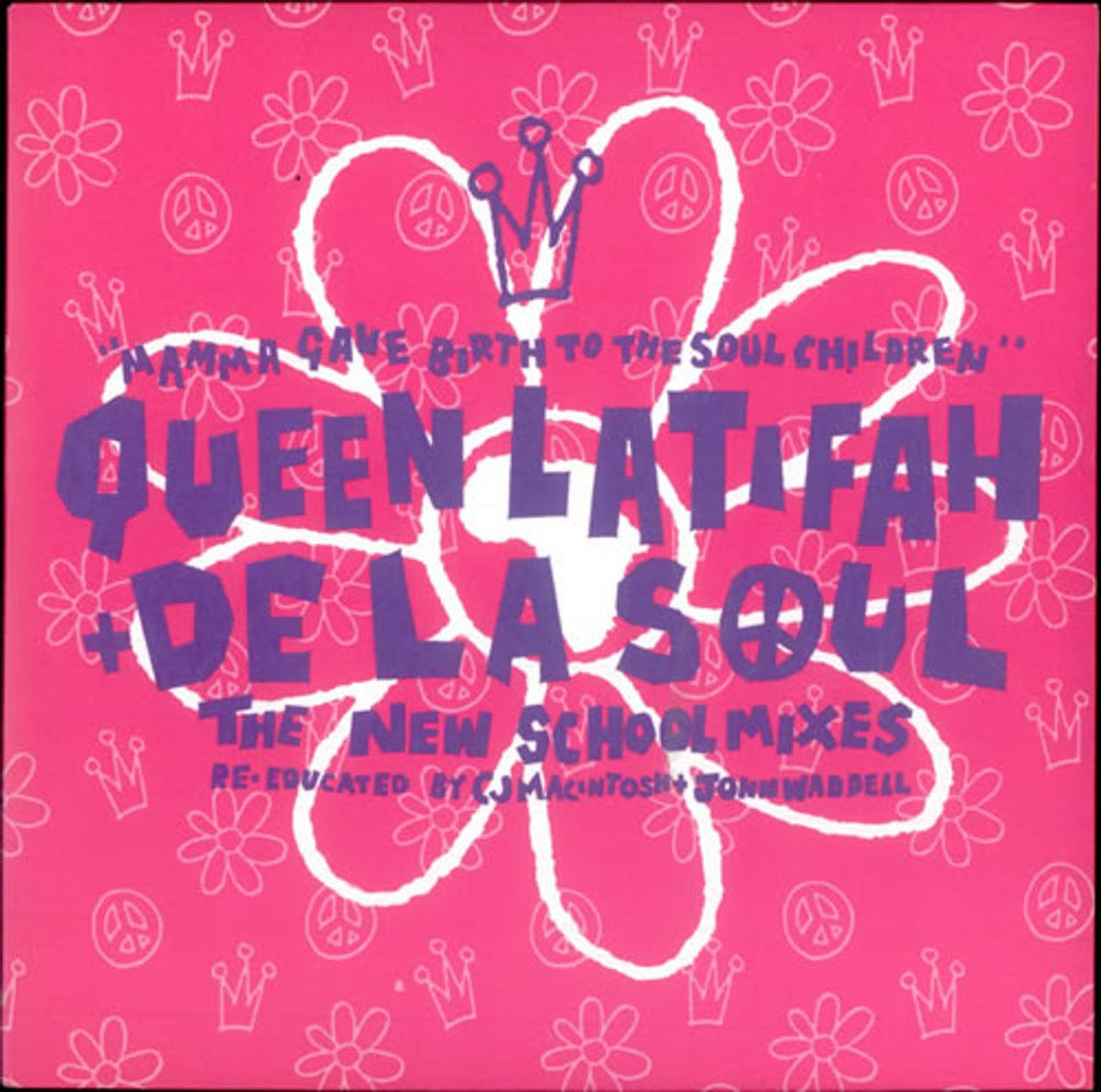 Queen Latifah Mamma Gave Birth To The Soul Children UK 7" vinyl single (7 inch record / 45) GEE26