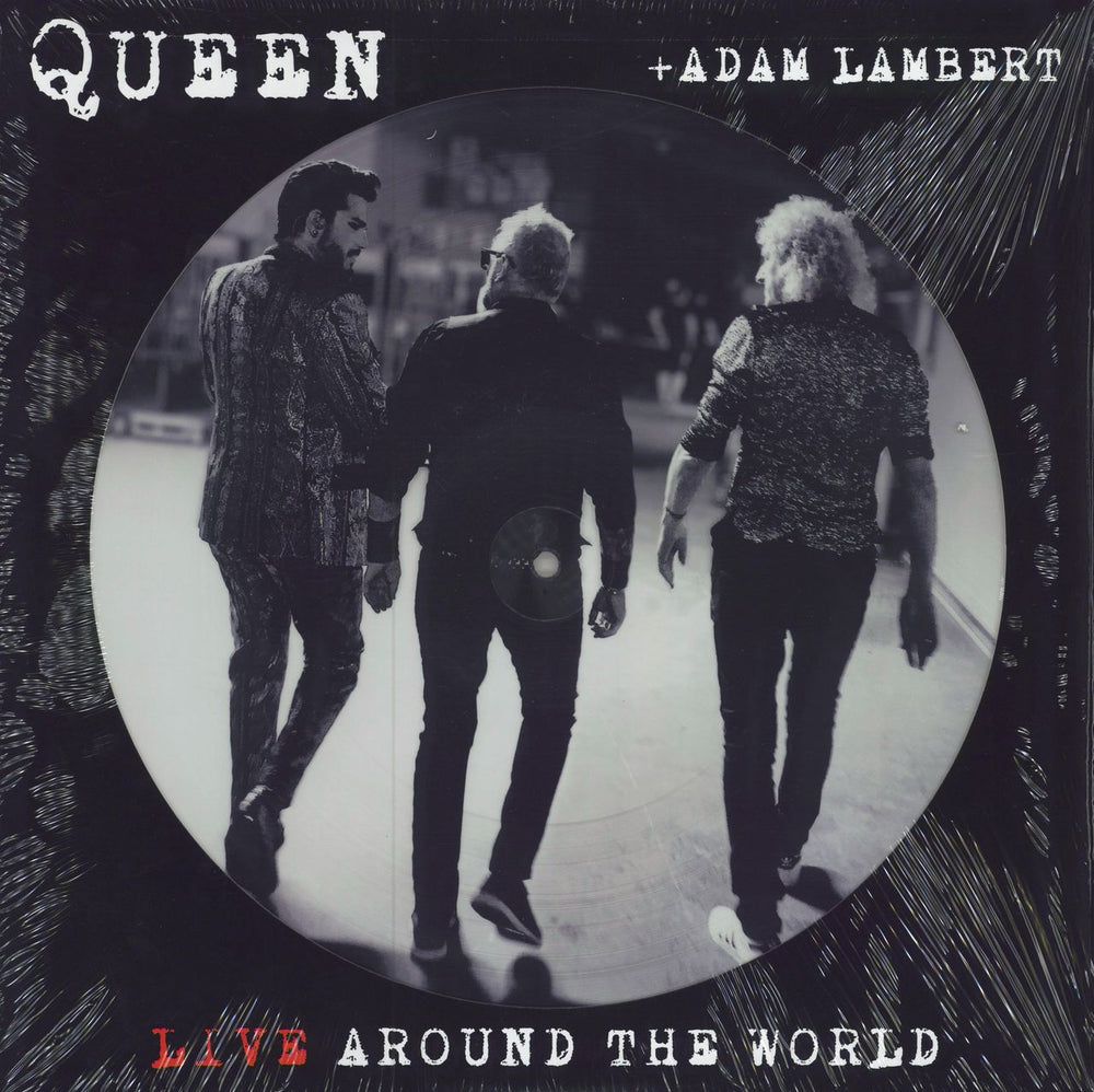 Queen Live Around The World: Half-Speed Mastered + Numbered - Sealed German picture disc LP (vinyl picture disc album) 00602507454692