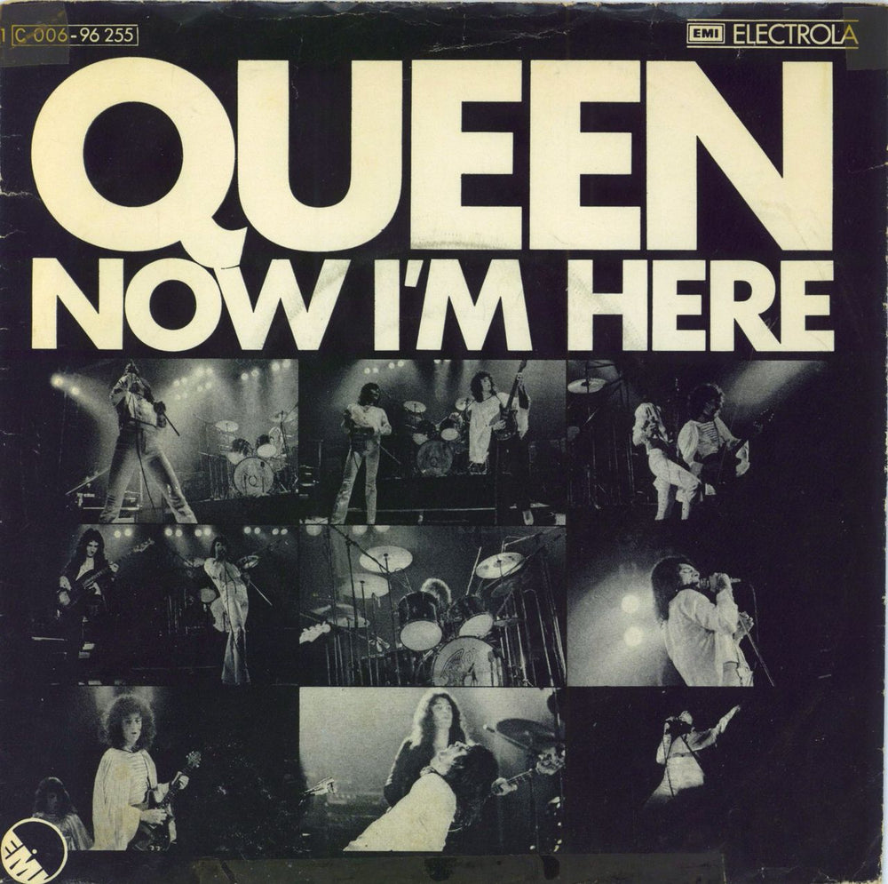 Queen Now I'm Here - VG German 7" vinyl single (7 inch record / 45) 1C006-96255