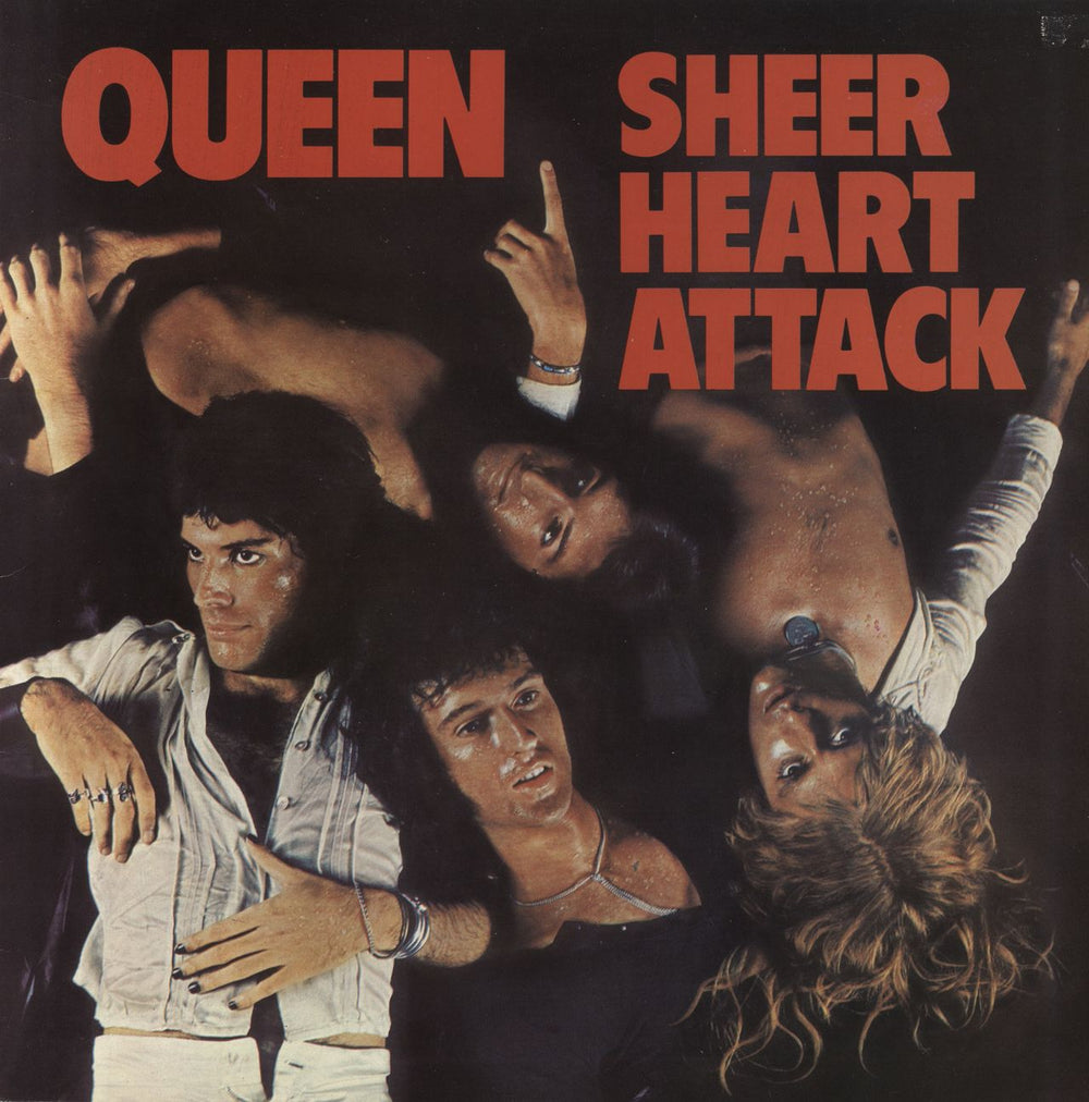 Queen Sheer Heart Attack - 2nd UK vinyl LP album (LP record) EMC3061