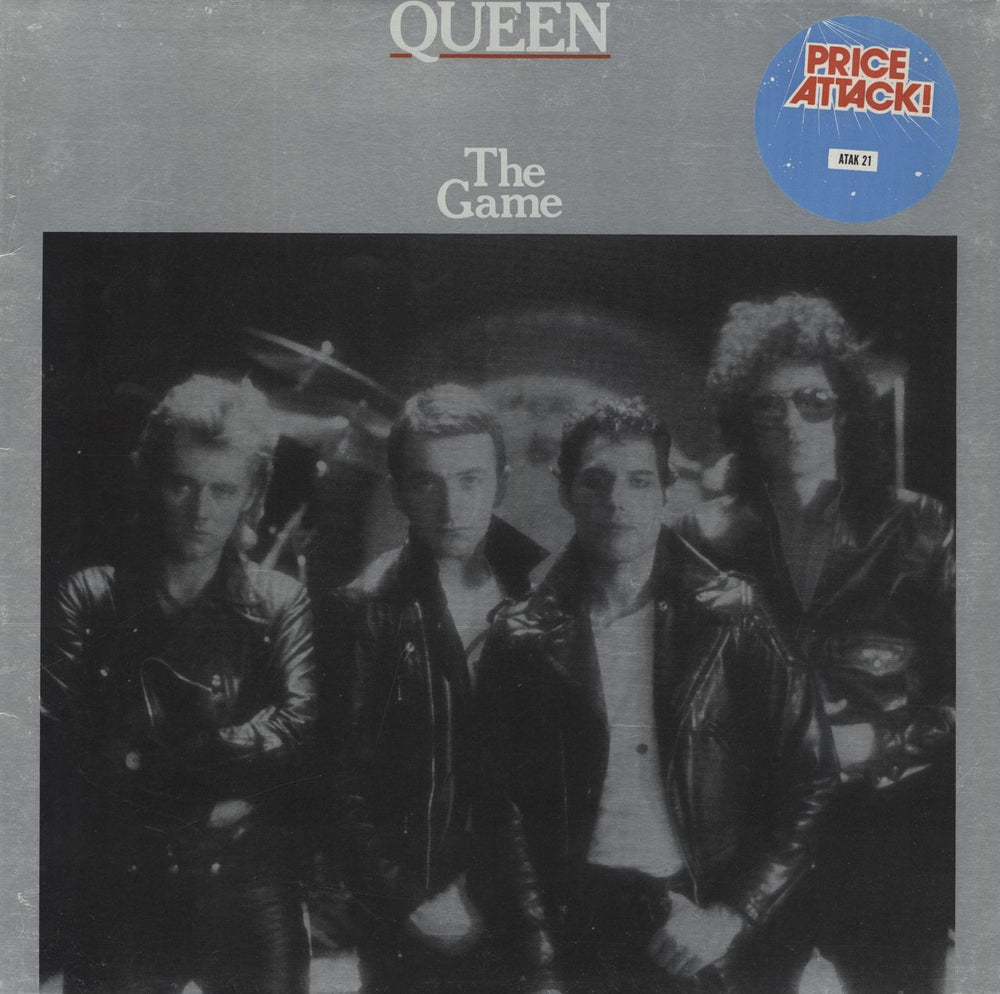 Queen The Game - 2nd - Price Attack! stickered UK vinyl LP album (LP record) EMA795