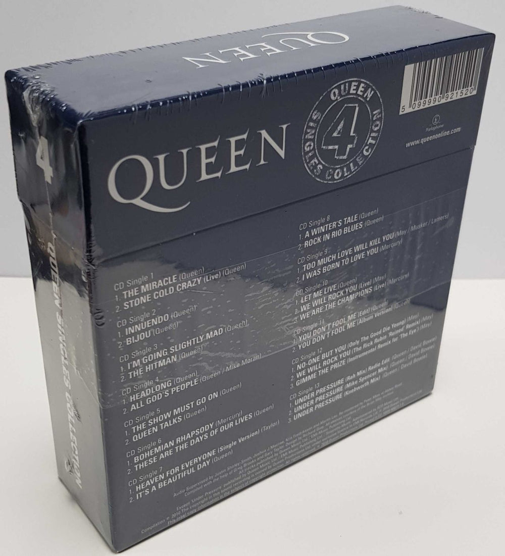 Queen The Singles Collection [Volume 4] - Sealed UK CD Single Box Set QUECXTH520486