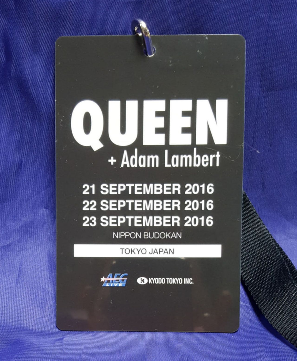 Queen VIP Tokyo 2016 Japanese tour pass QUETPVI692376