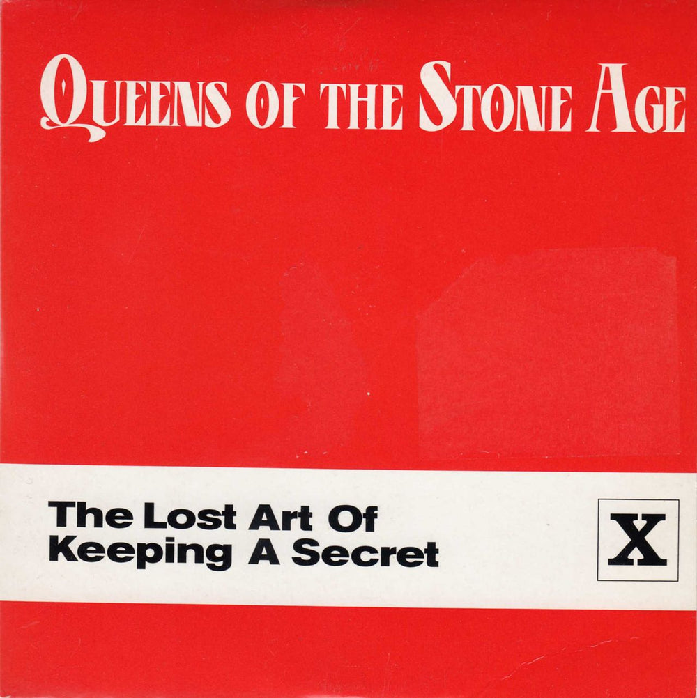 Queens Of The Stone Age The Lost Art Of Keeping A Secret UK Promo CD single (CD5 / 5") QUEENS1