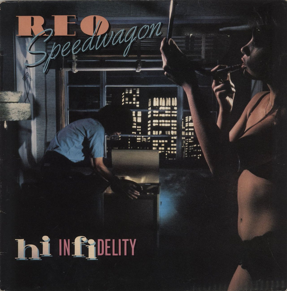 R.E.O. Speedwagon Hi Infidelity UK vinyl LP album (LP record) EPC84700