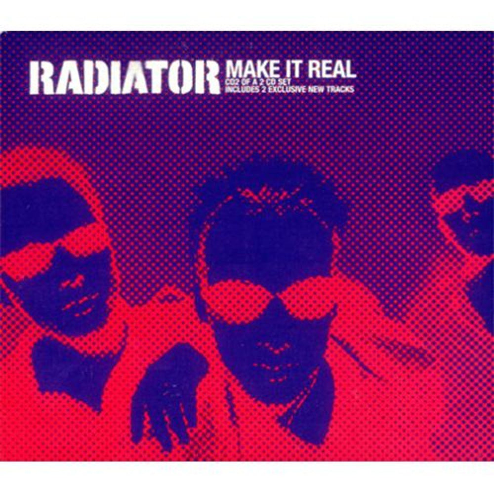 Radiator (90s) Make It Real UK 2-CD single set (Double CD single) CDCHS/S5106