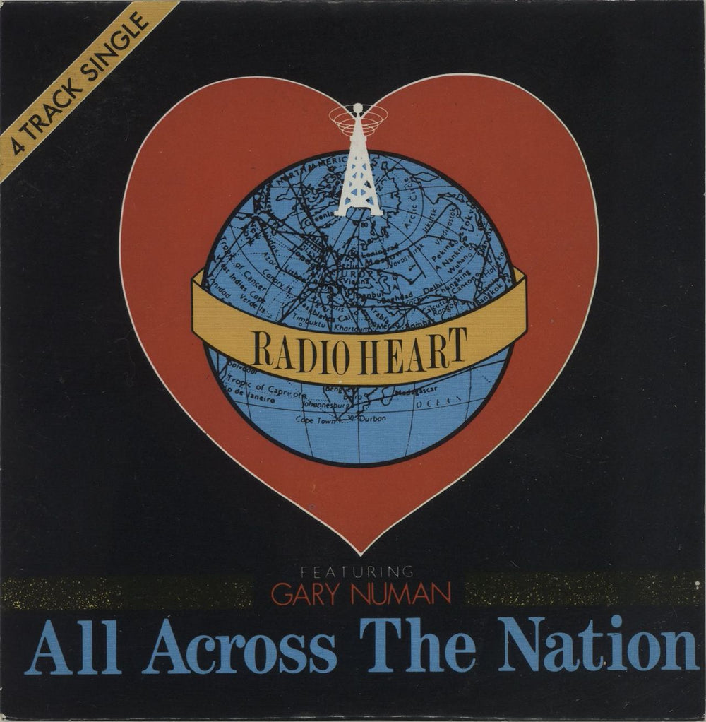 Radio Heart All Across The Nation UK CD single (CD5 / 5") CDNBR1