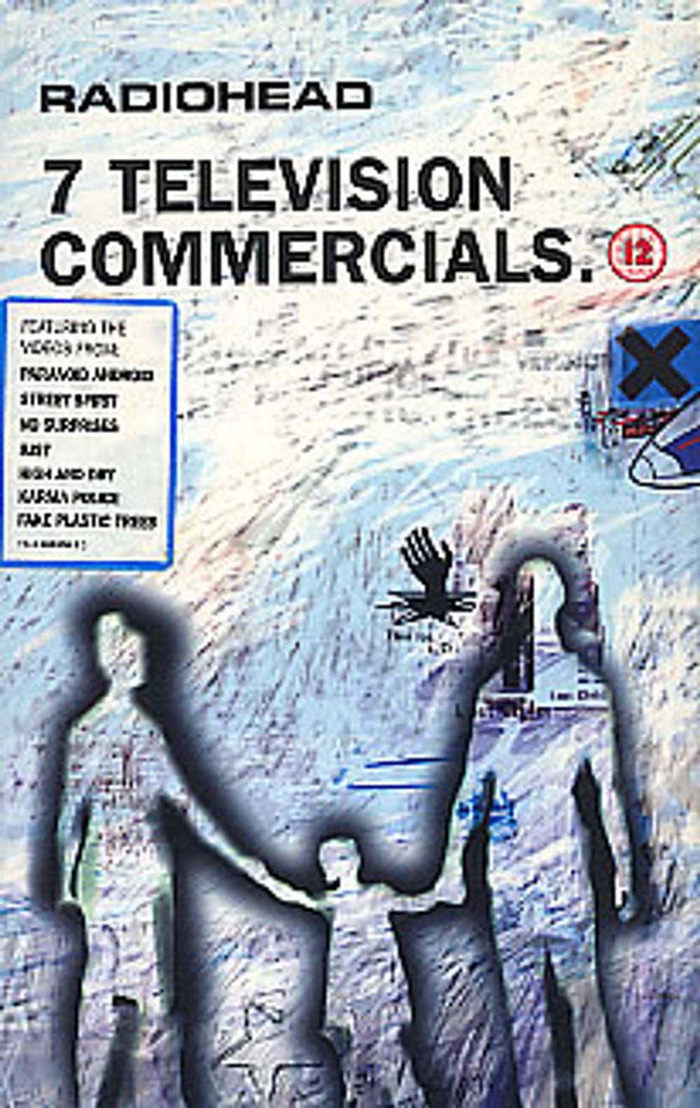 Radiohead 7 Television Commercials UK video (VHS or PAL or NTSC) 72434919383