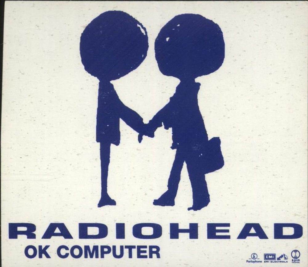 Radiohead OK Computer + bonus sticker German 2 CD album set (Double CD)