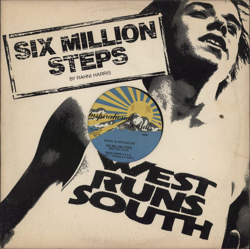 Rahni Harris Six Million Steps (West Runs South) US 12" vinyl single (12 inch record / Maxi-single) SPL001