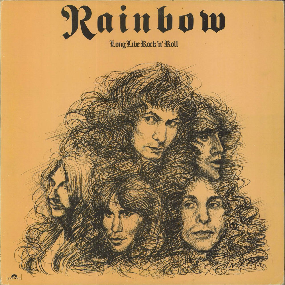 Rainbow Long Live Rock 'N' Roll Greek vinyl LP album (LP record) 2490142