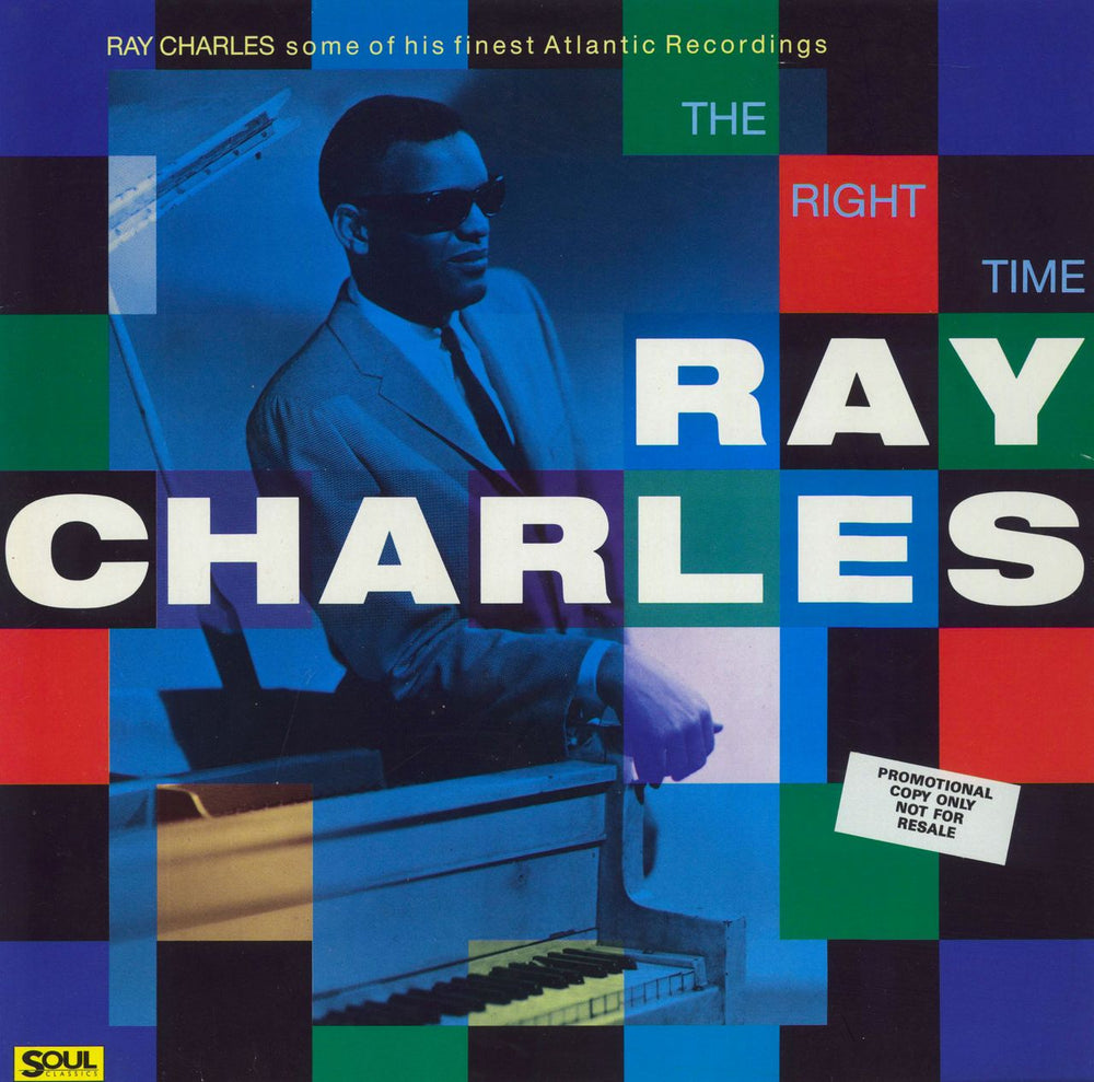 Ray Charles The Right Time German vinyl LP album (LP record) 241119-1