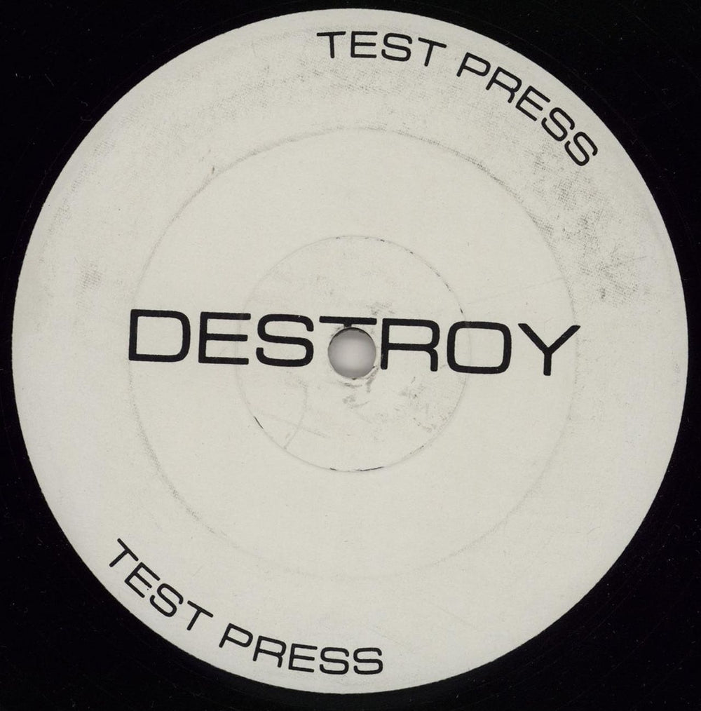 Ray Keith Destroy UK 12" vinyl single (12 inch record / Maxi-single)