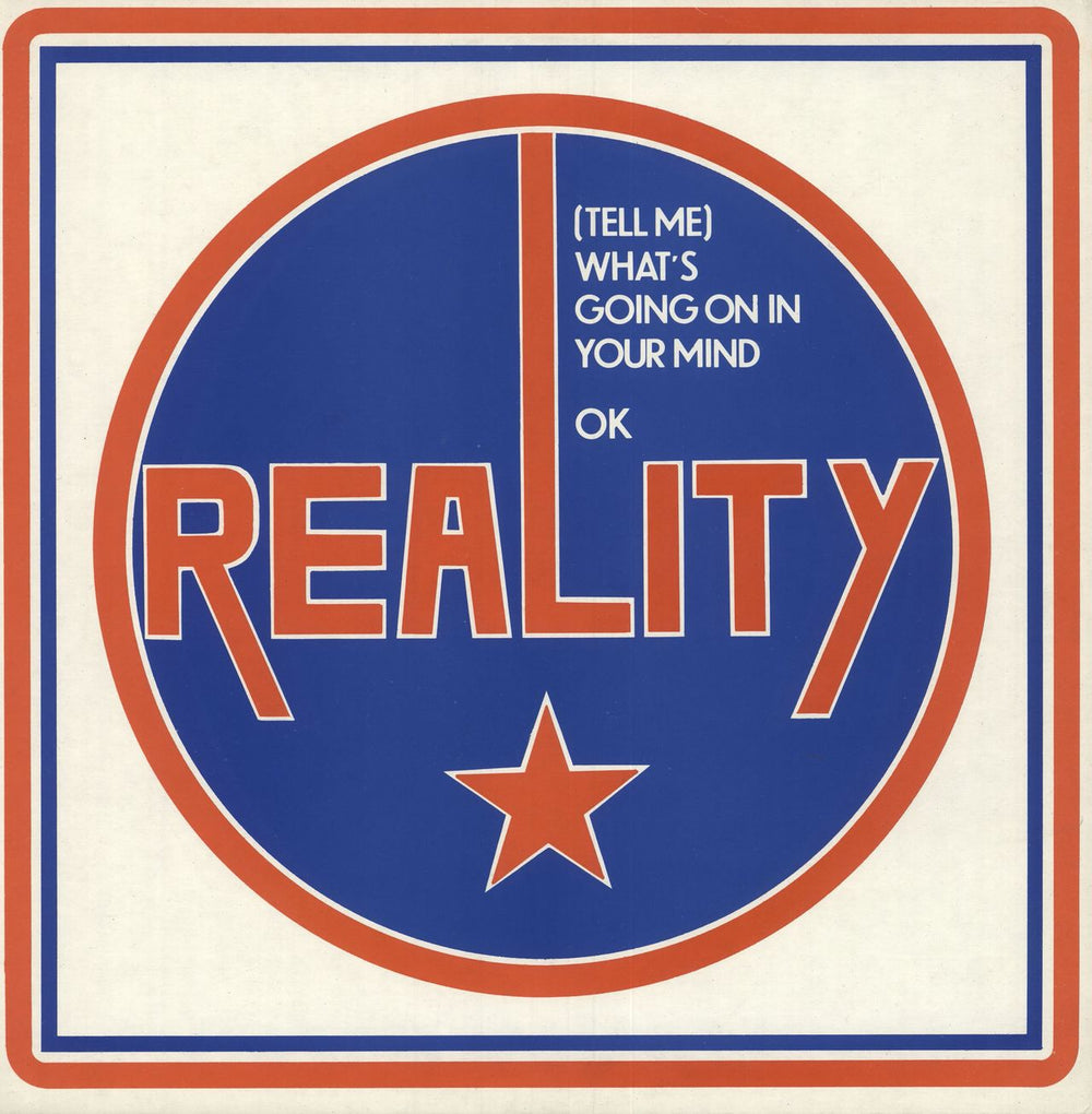 Reality (Tell Me) What's Going On In Your Mind UK 12" vinyl single (12 inch record / Maxi-single) MCAT683