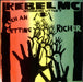 Rebel MC Rich Ah Getting Richer UK 12" vinyl single (12 inch record / Maxi-single) BLRT70