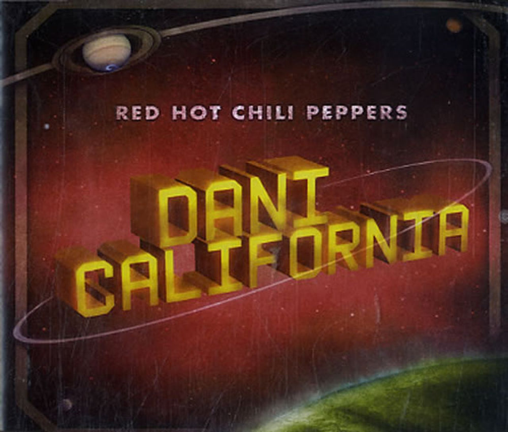 Red Hot Chili Peppers Dani California UK Promo CD single (CD5 / 5") PRO15735