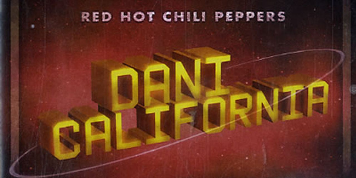 Red Hot Chili Peppers Dani California UK Promo CD single