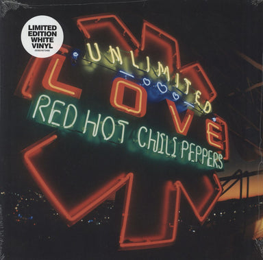 Red Hot Chili Peppers Unlimited Love - White Vinyl - Sealed UK 2