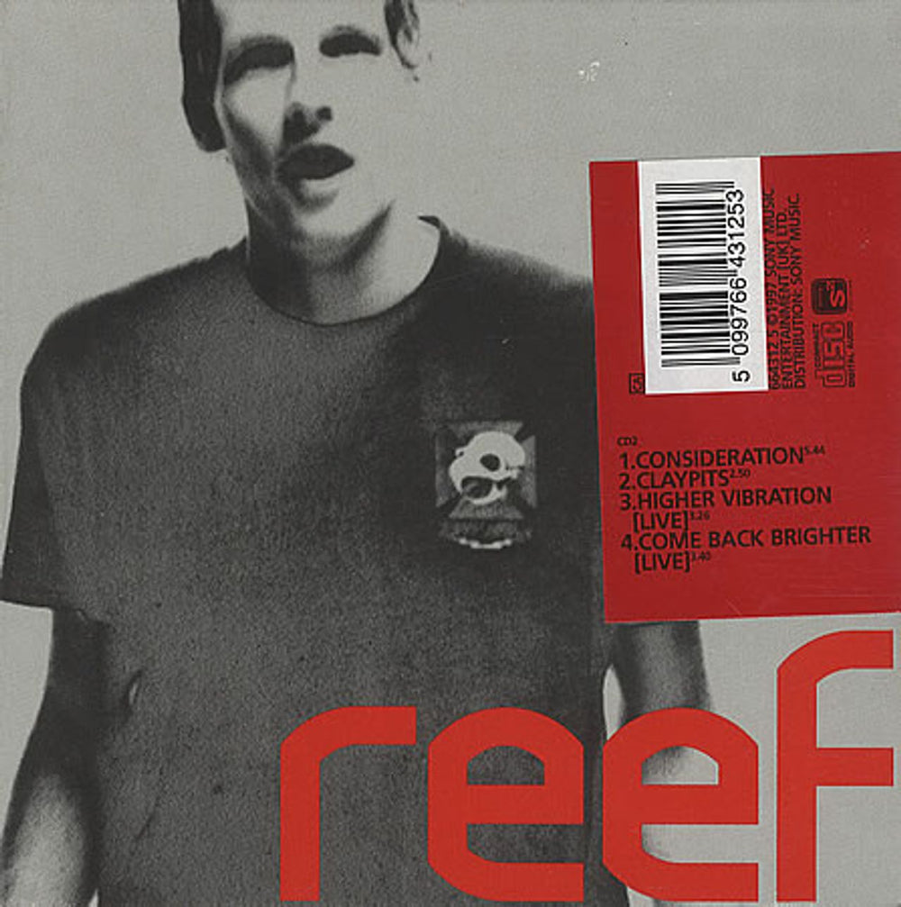 Reef Consideration UK CD single (CD5 / 5") 664312-5