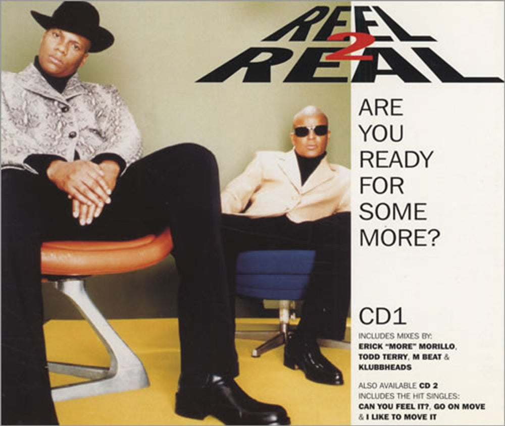 Reel 2 Real Are You Ready For Some More? UK 2-CD single set (Double CD single) R2R2SAR434650