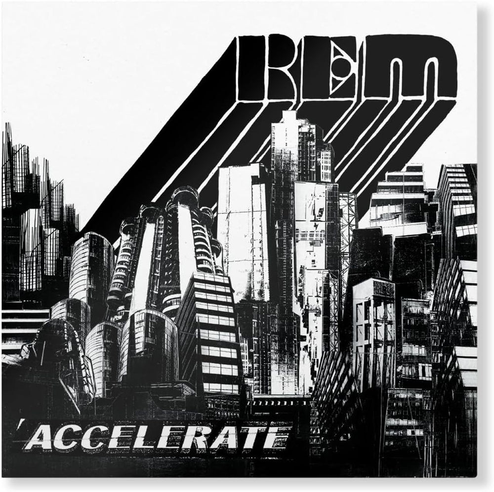 REM Accelerate - 180 Gram Black Vinyl - Sealed UK vinyl LP album (LP record) 00888072426290