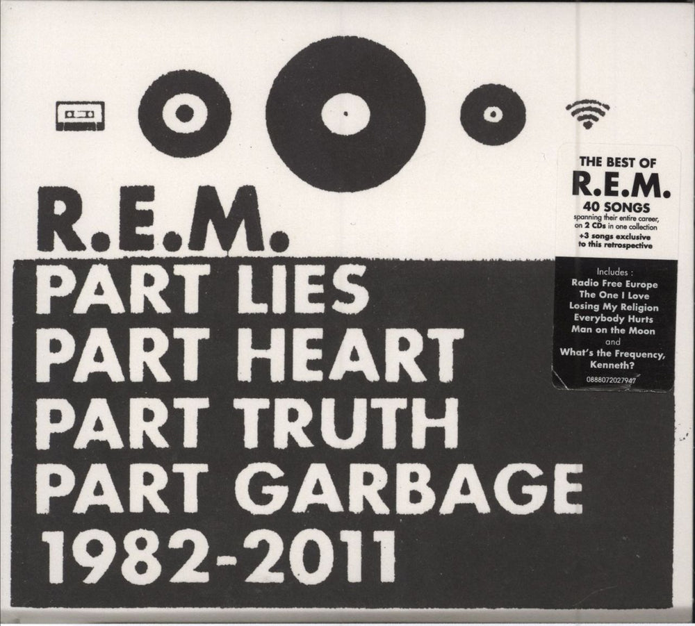 REM Part Lies Part Heart Part Truth Part Garbage 1982 - 2011 UK 2 CD album set (Double CD) 0888072027947