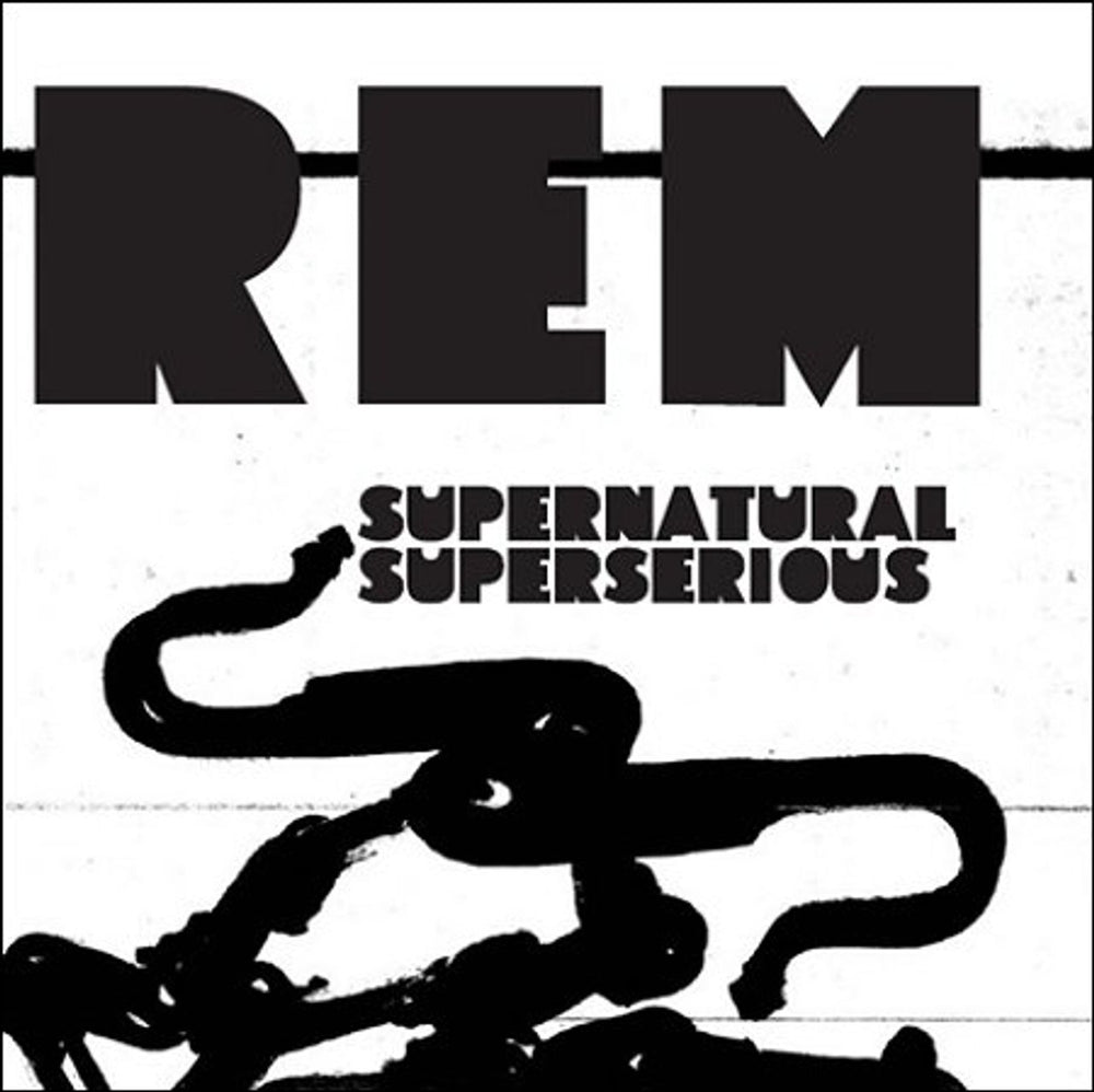 REM Supernatural Superserious UK CD single (CD5 / 5") W798CD