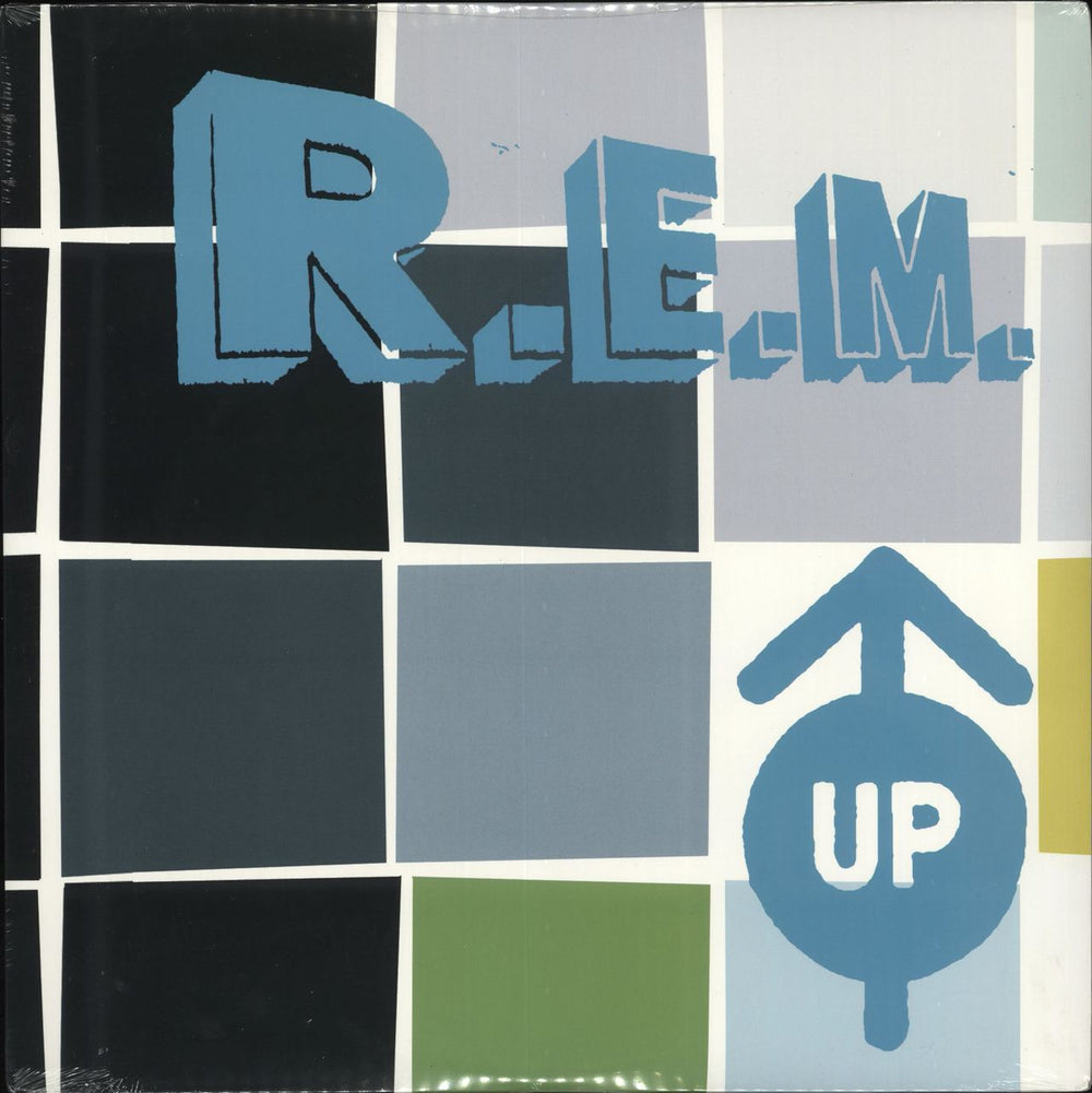 REM Up - Damont Pressing US 2-LP vinyl record set (Double LP Album) 947112-1