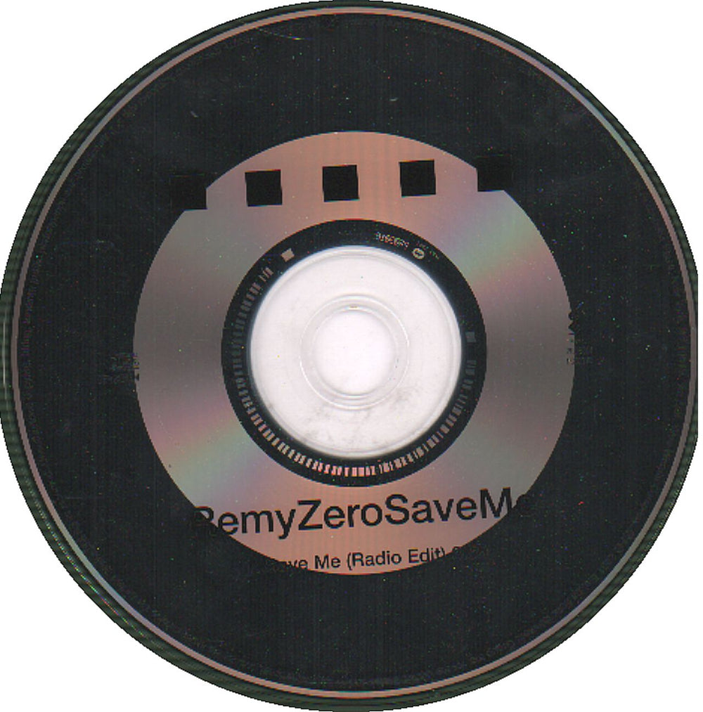 Remy Zero Save Me Radio Edit German Promo CD single (CD5 / 5") RMYC5SA278308