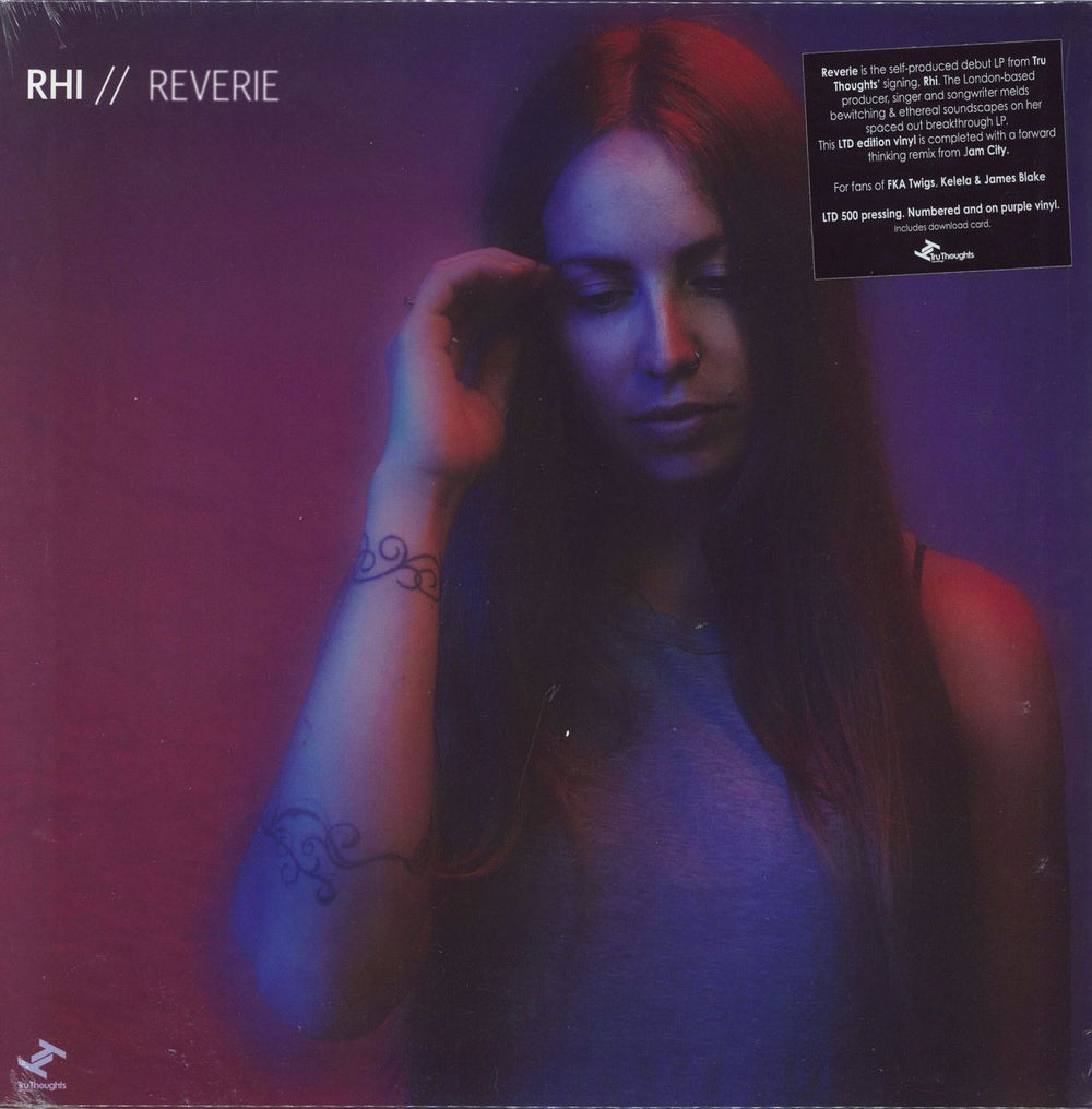 Rhi Reverie - Purple Vinyl UK vinyl LP album (LP record) TRU350X