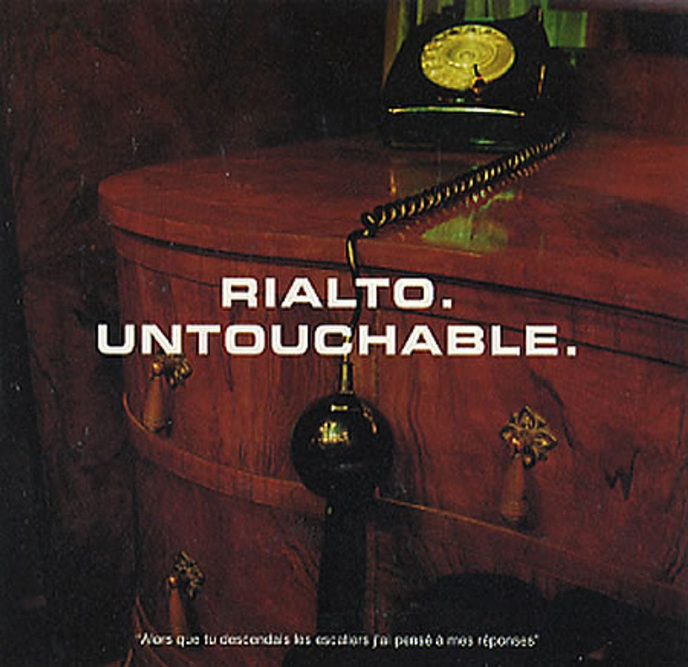 Rialto Untouchable UK CD single (CD5 / 5") EW107CD