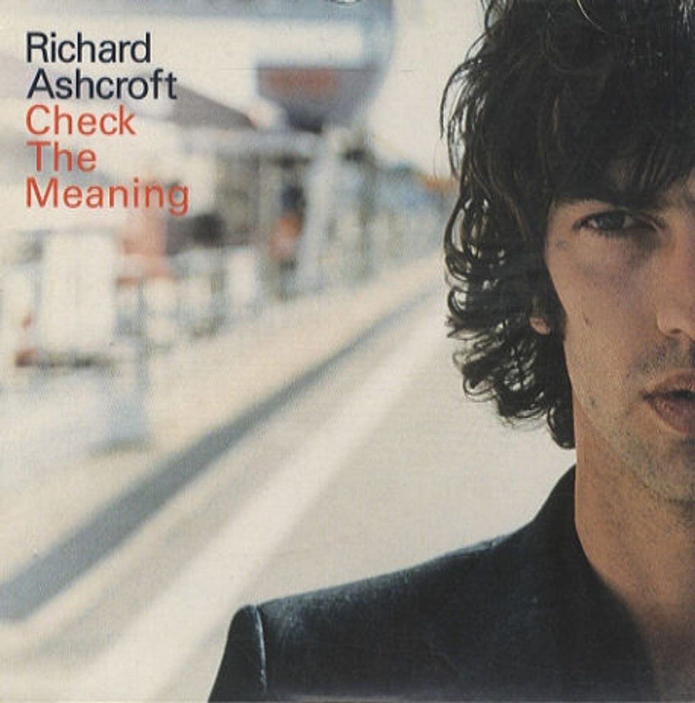 Richard Ashcroft Check The Meaning UK Promo CD single (CD5 / 5") HUTCDP161