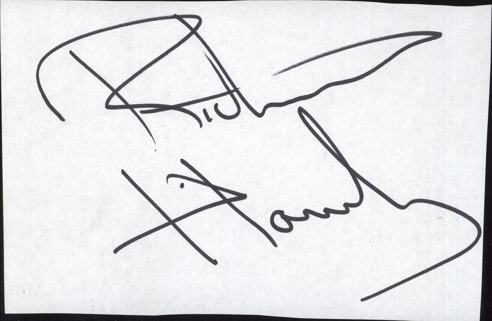 Richard Hawley Autograph UK memorabilia AUTOGRAPH