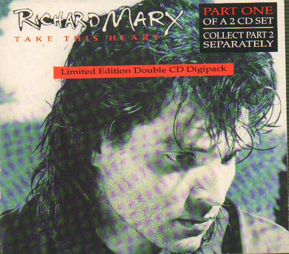 Richard Marx Take This Heart - Part 1 UK CD single (CD5 / 5") CDCLS667