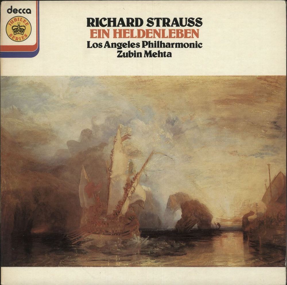 Richard Strauss Strauss: Eih Heldenleben, Op. 40 UK vinyl LP album (LP record) JB101