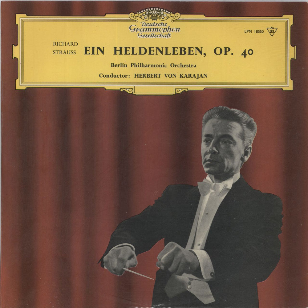 Richard Strauss Strauss: Ein Heldenleben Op. 40 German vinyl LP album (LP record) LPM18550