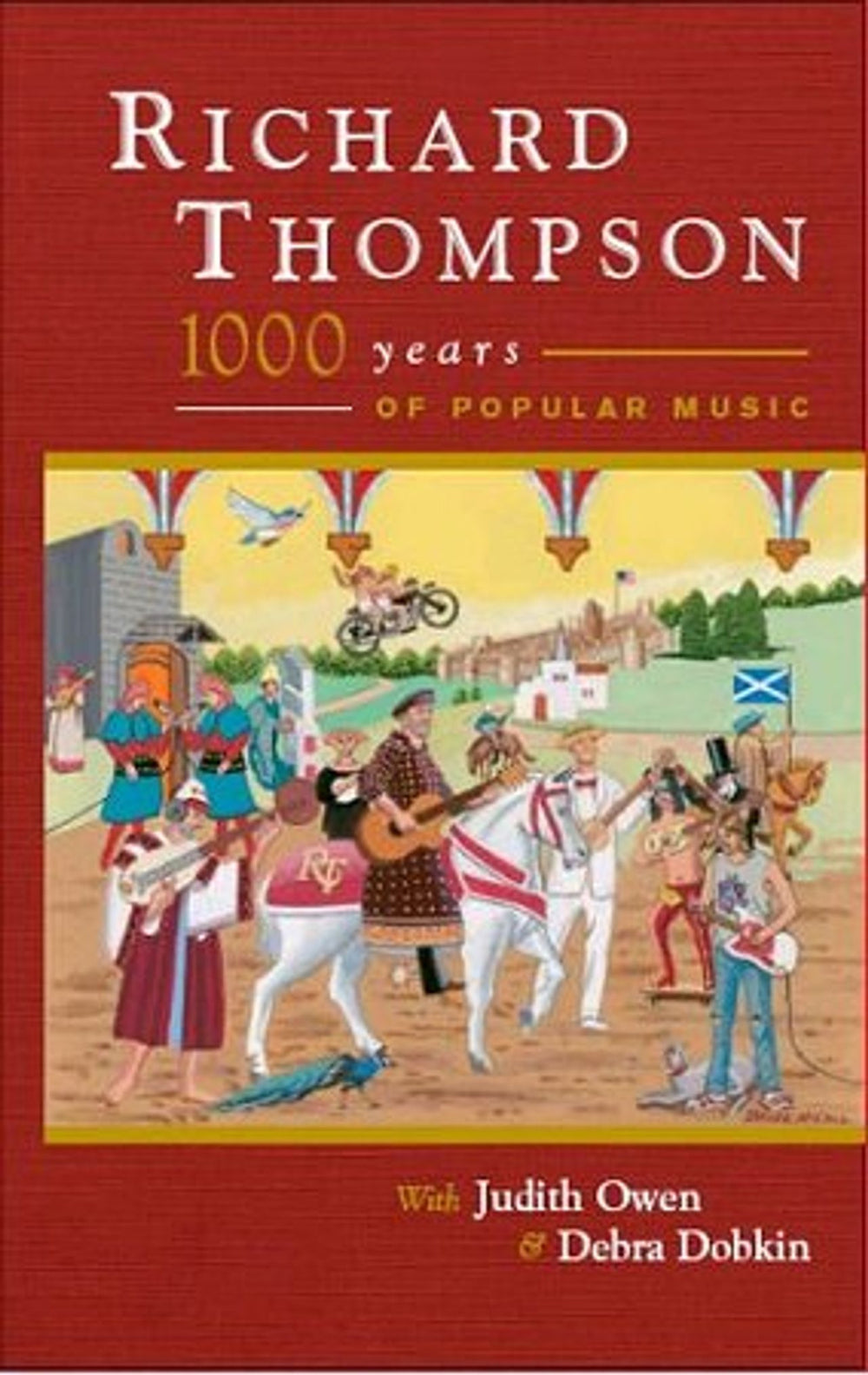 Richard Thompson 1000 Years Of Popular Music UK 3-disc CD/DVD Set RT1000SP