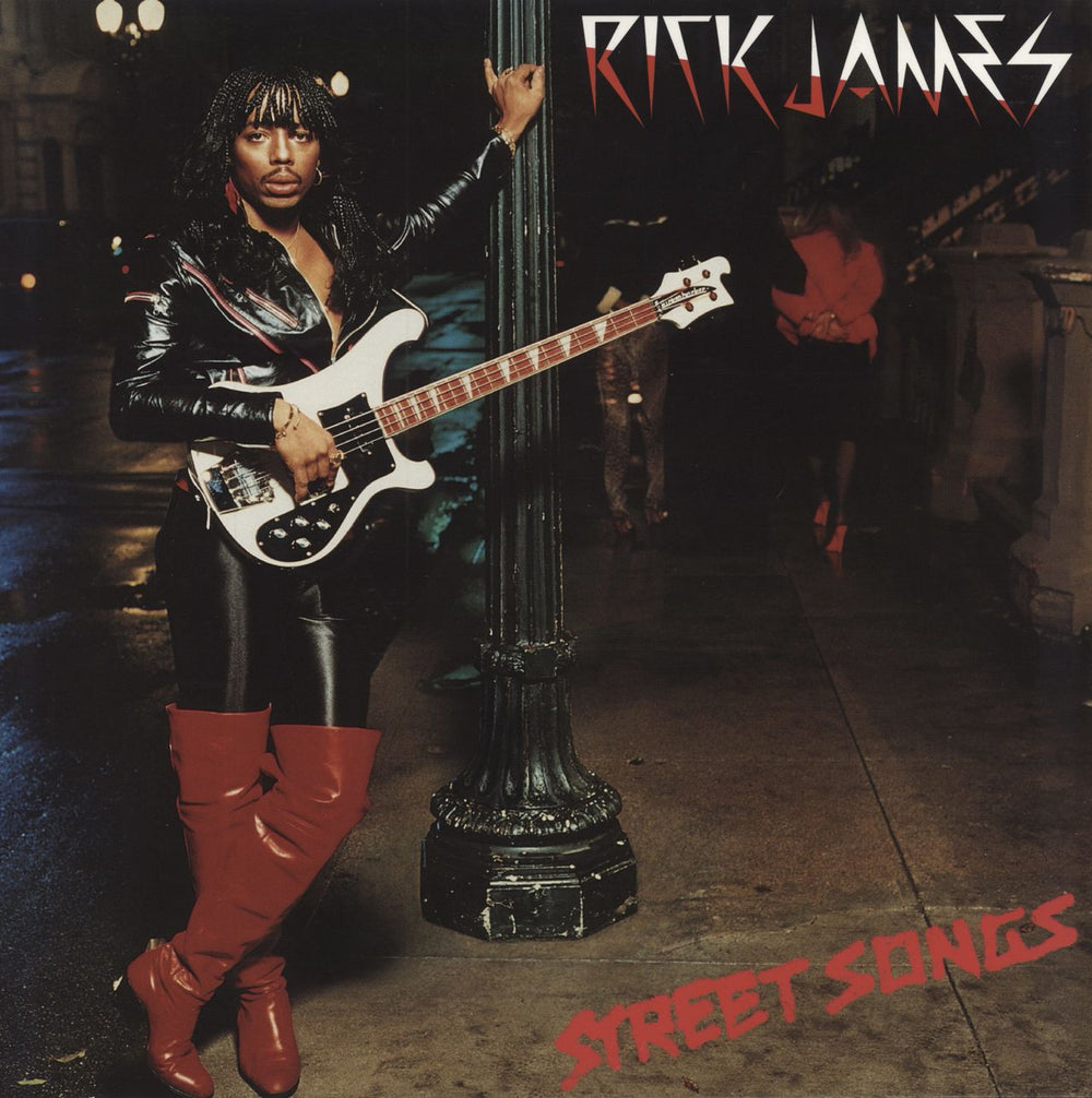 Rick James Street Songs - 180gm Red Vinyl UK vinyl LP album (LP record) 0600753160107