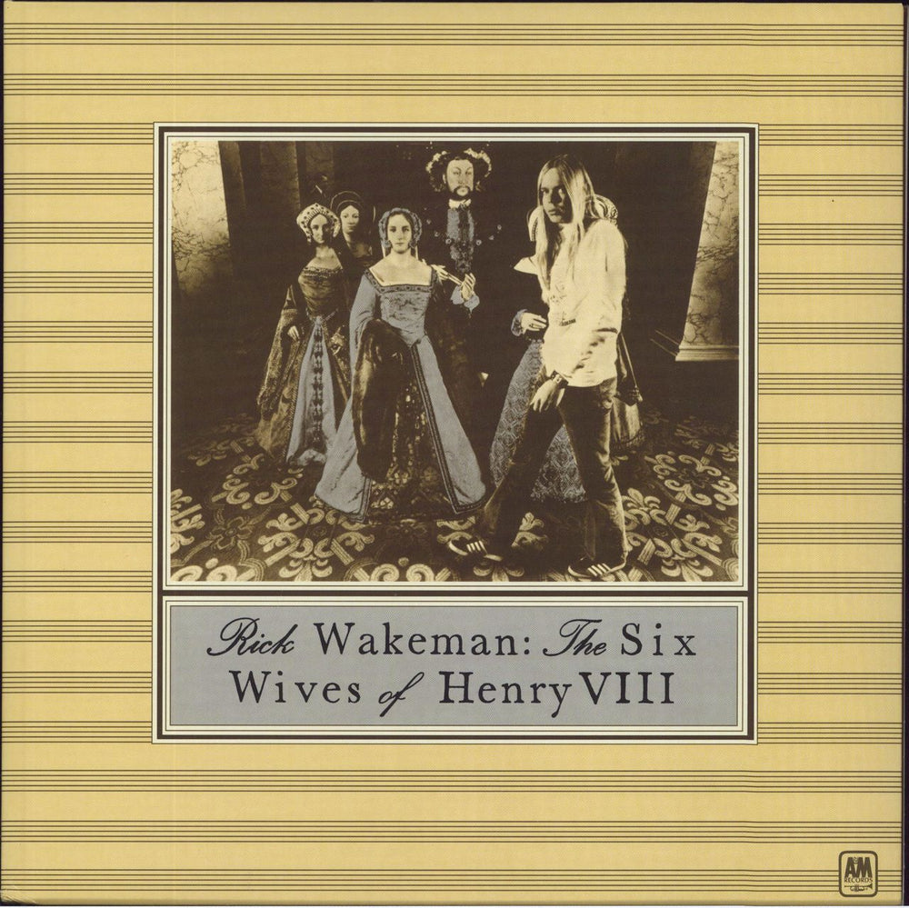 Rick Wakeman The Six Wives Of Henry VIII UK vinyl LP album (LP record) 5356248