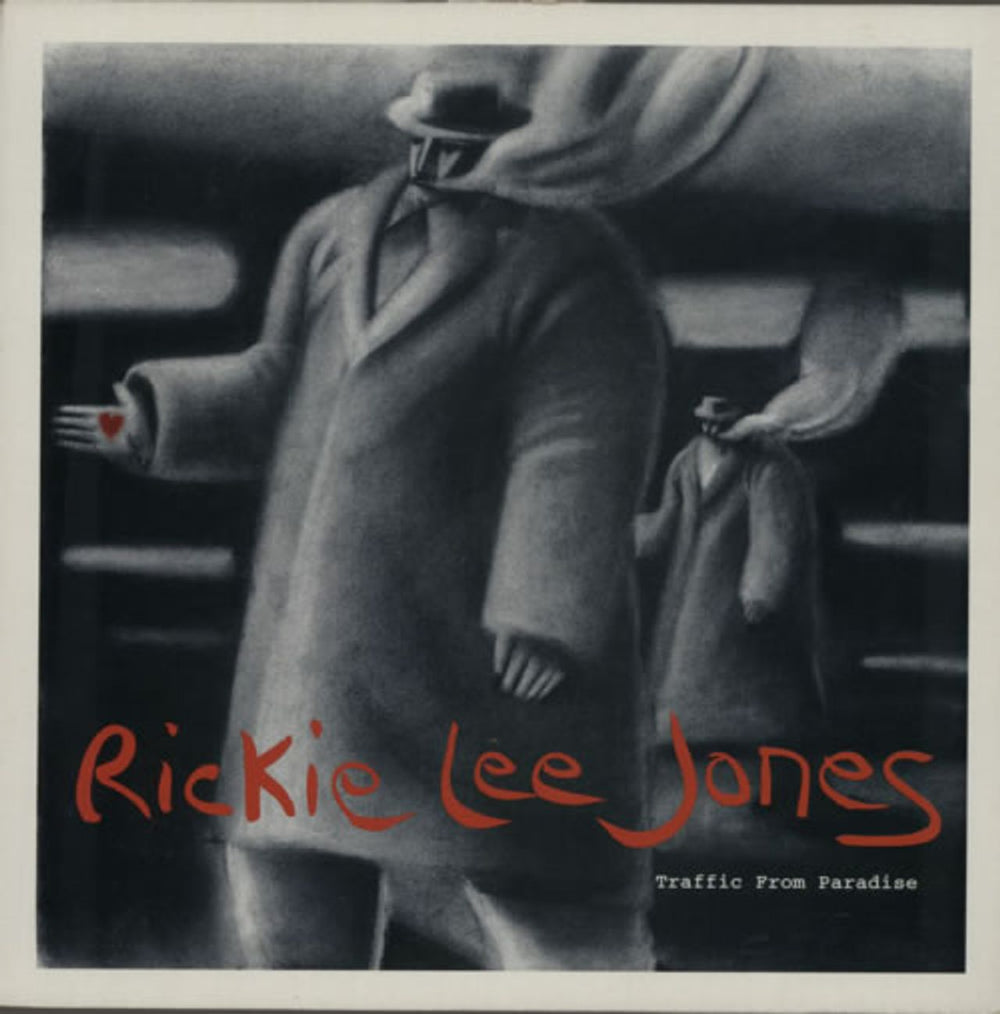 Rickie Lee Jones Traffic From Paradise UK vinyl LP album (LP record) GEF24602