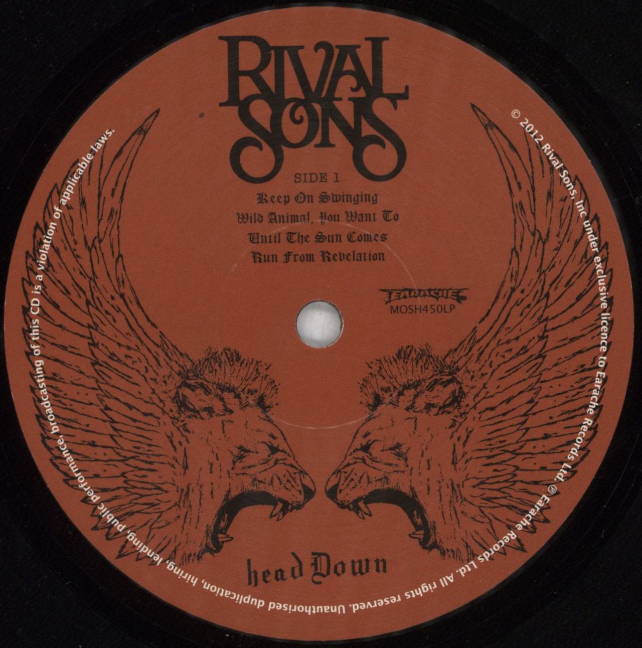 Rival sons clearance head down