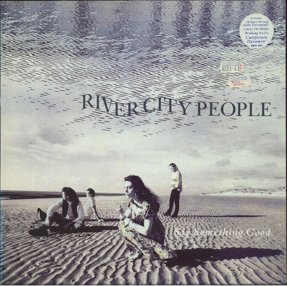 River City People Say Something Good UK vinyl LP album (LP record) EMCX3561